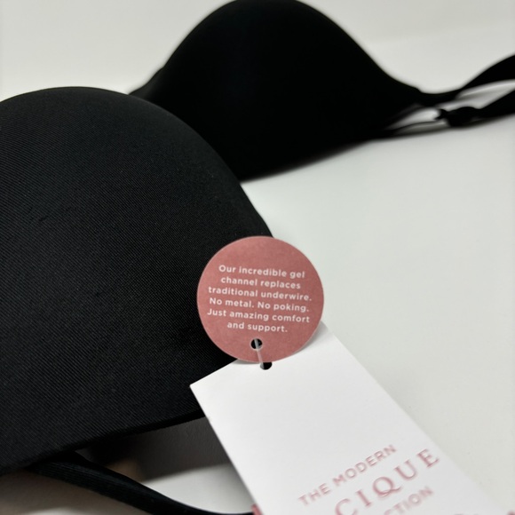 NWT CACIQUE Lightly Lined Black T-Shirt Bra - 44C - Picture 8 of 8